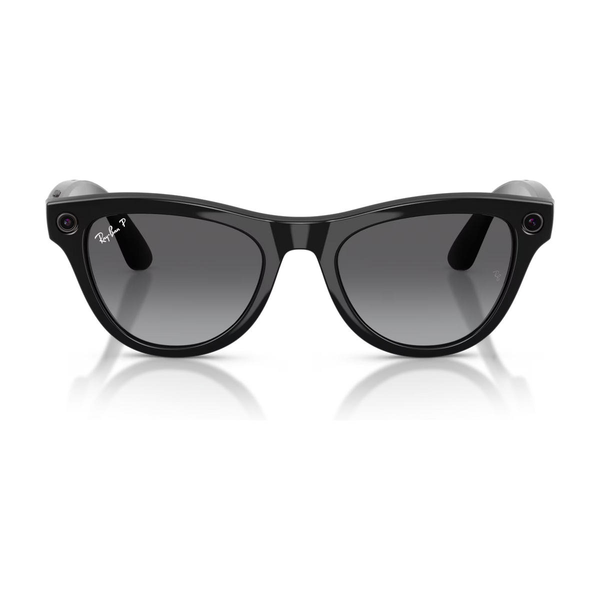 Ray-Ban Meta Skyler (Gen 2) — Shiny Black / Polarized Gradient Graphite — 52