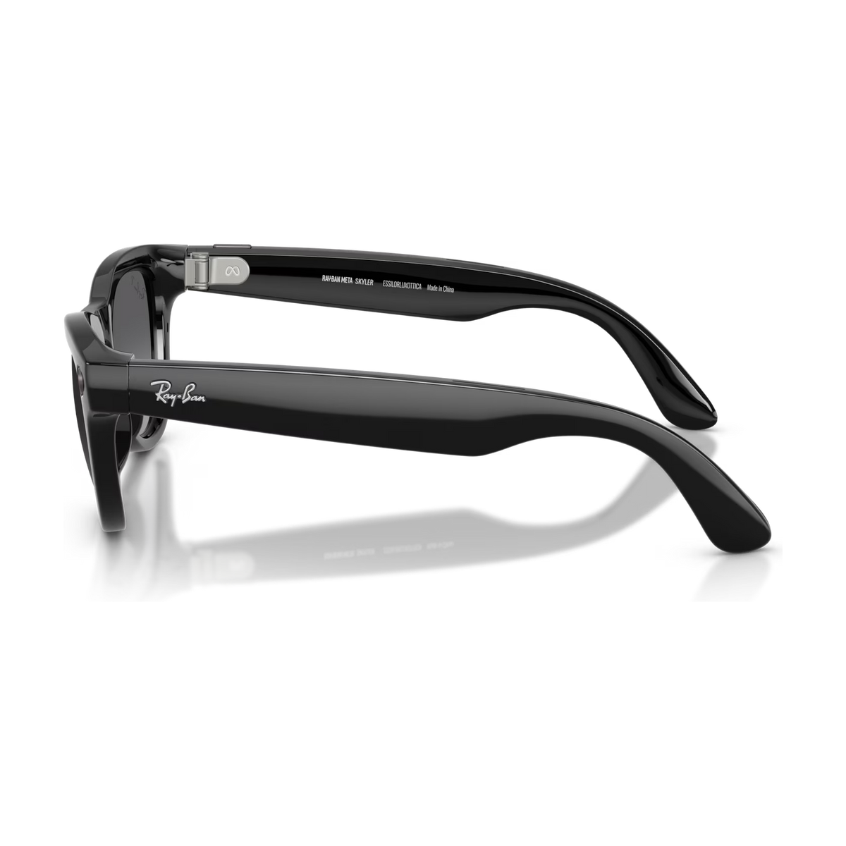 Ray-Ban Meta Skyler (Gen 2) — Shiny Black / Polarized Gradient Graphite — 52