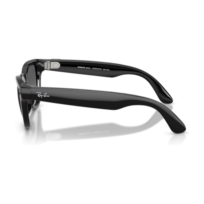 Ray-Ban Meta Skyler (Gen 2) — Shiny Black / Polarized Gradient Graphite — 52