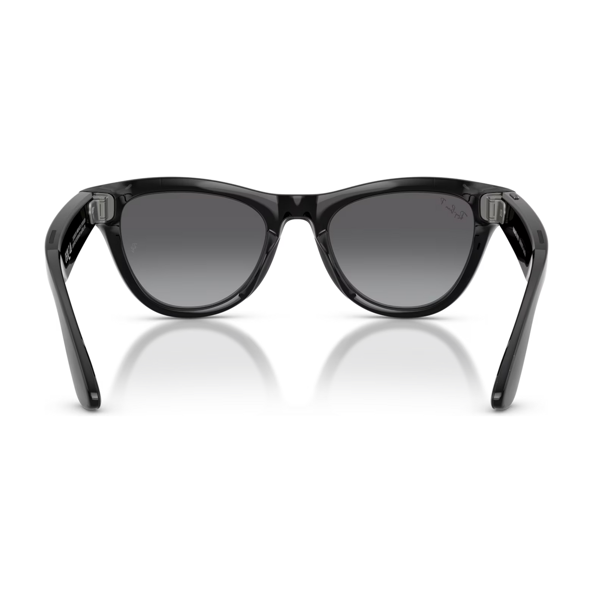 Ray-Ban Meta Skyler (Gen 2) — Shiny Black / Polarized Gradient Graphite — 52