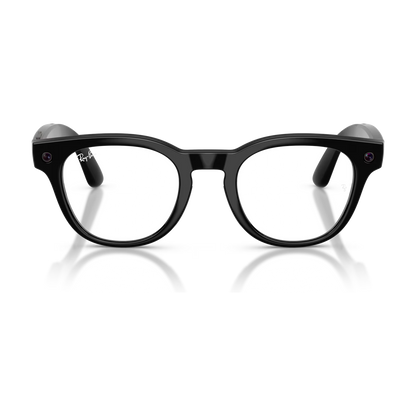 Ray-Ban Meta Scriber Optics (Gen 2) — Shiny Black / Demo Lens — 49