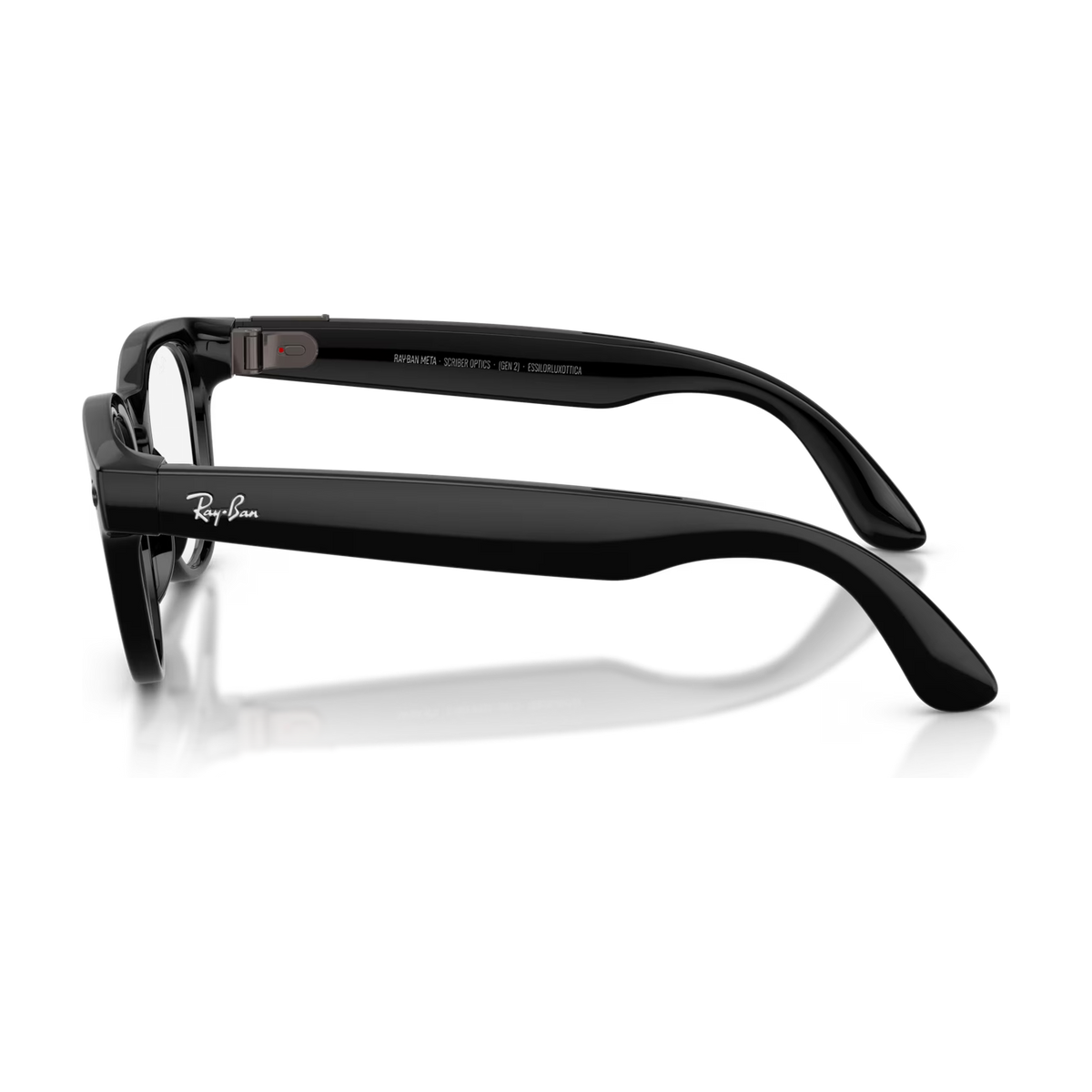 Ray-Ban Meta Scriber Optics (Gen 2) — Shiny Black / Demo Lens — 49