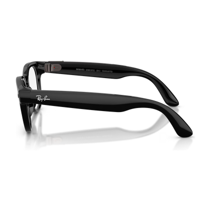 Ray-Ban Meta Scriber Optics (Gen 2) — Shiny Black / Demo Lens — 49