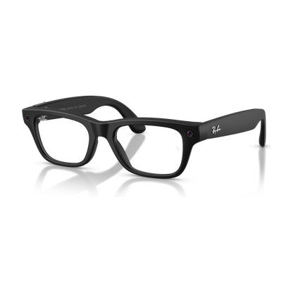Ray-Ban Meta Blayzer Optics (Gen 2) — Matte Black / Demo Lens — 50