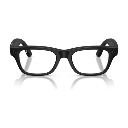 Ray-Ban Meta Blayzer Optics (Gen 2) — Matte Black / Demo Lens — 50