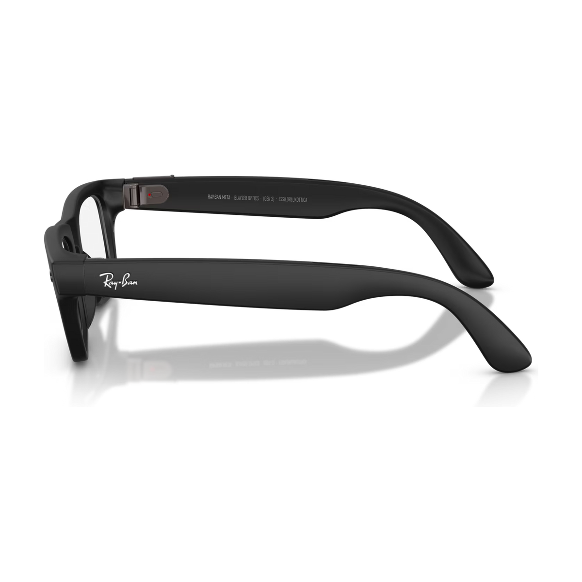 Ray-Ban Meta Blayzer Optics (Gen 2) — Matte Black / Demo Lens — 50
