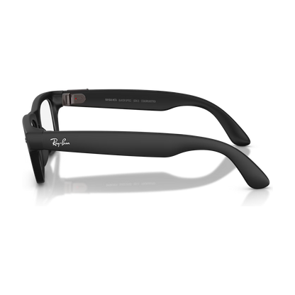 Ray-Ban Meta Blayzer Optics (Gen 2) — Matte Black / Demo Lens — 50