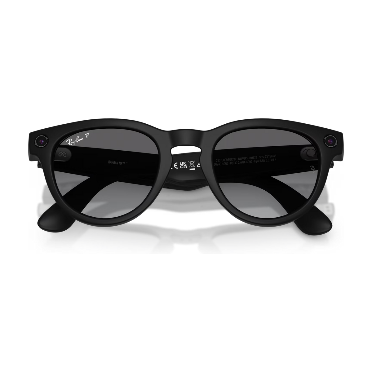 Ray-Ban Meta Headliner (Gen 2) — Matte Black / Polarized Gradient Graphite — 50