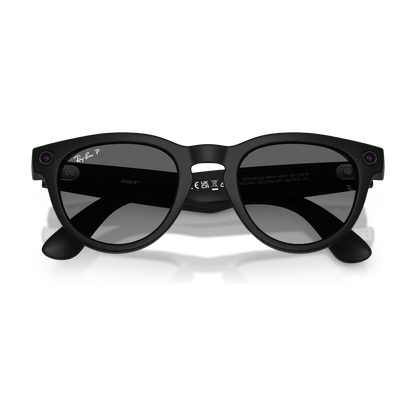 Ray-Ban Meta Headliner (Gen 2) — Matte Black / Polarized Gradient Graphite — 50
