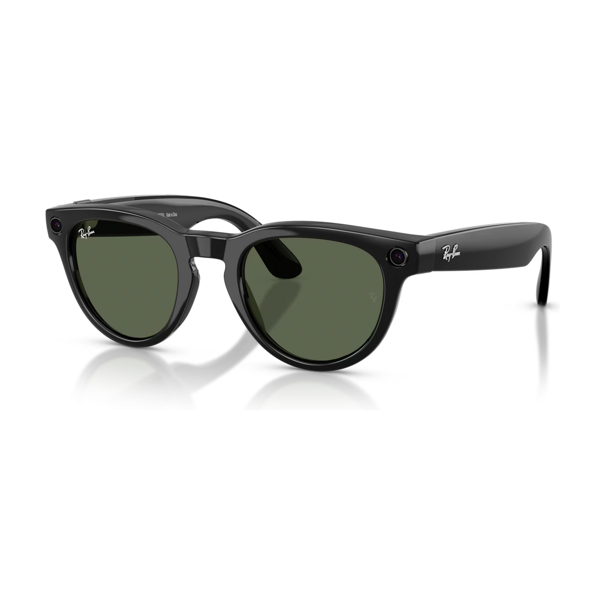Ray-Ban Meta Headliner (Gen 2) — Shiny Black / G-15 Green — 51