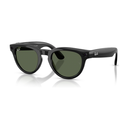 Ray-Ban Meta Headliner (Gen 2) — Shiny Black / G-15 Green — 51