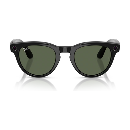 Ray-Ban Meta Headliner (Gen 2) — Shiny Black / G-15 Green — 51