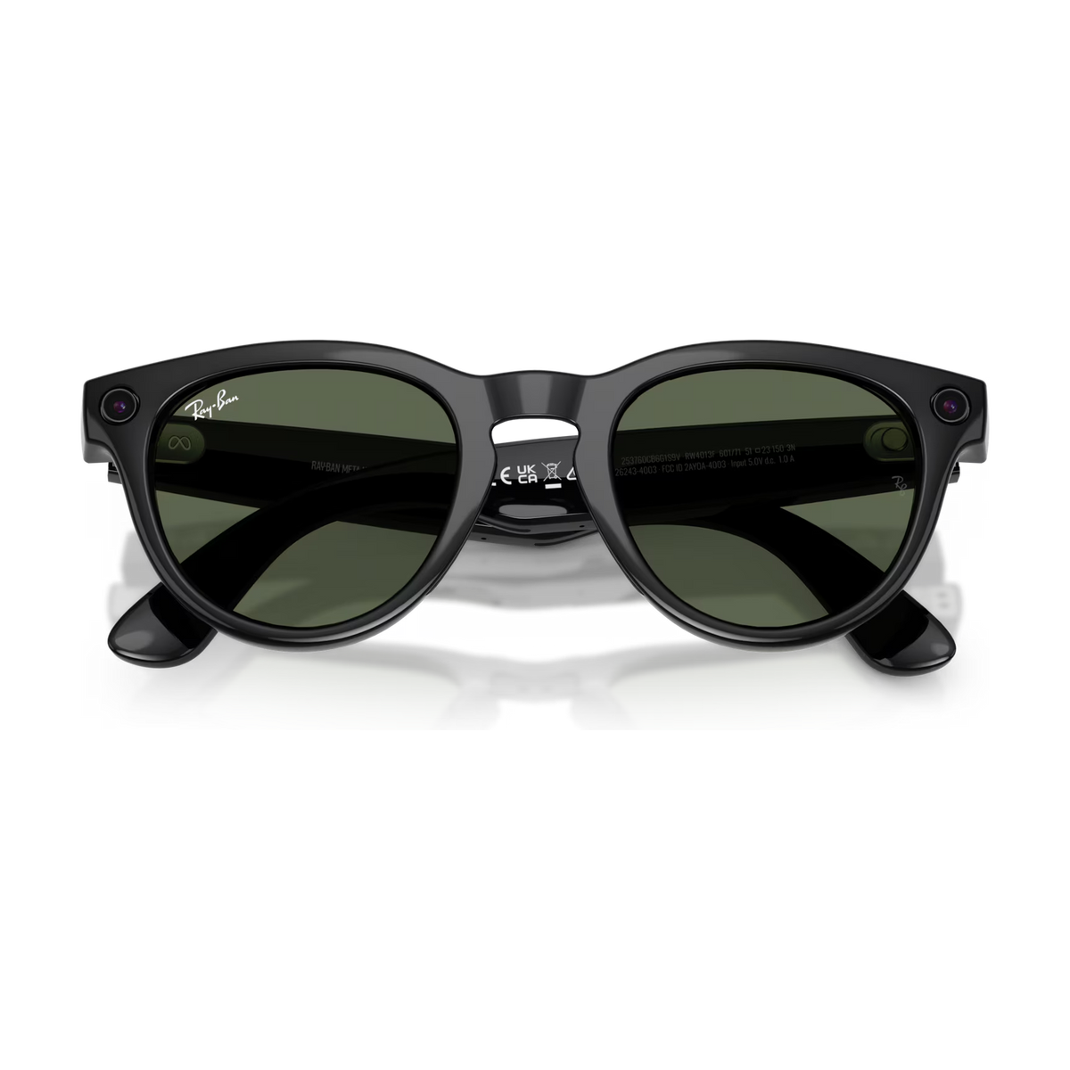 Ray-Ban Meta Headliner (Gen 2) — Shiny Black / G-15 Green — 51
