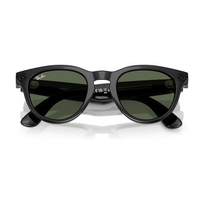 Ray-Ban Meta Headliner (Gen 2) — Shiny Black / G-15 Green — 51