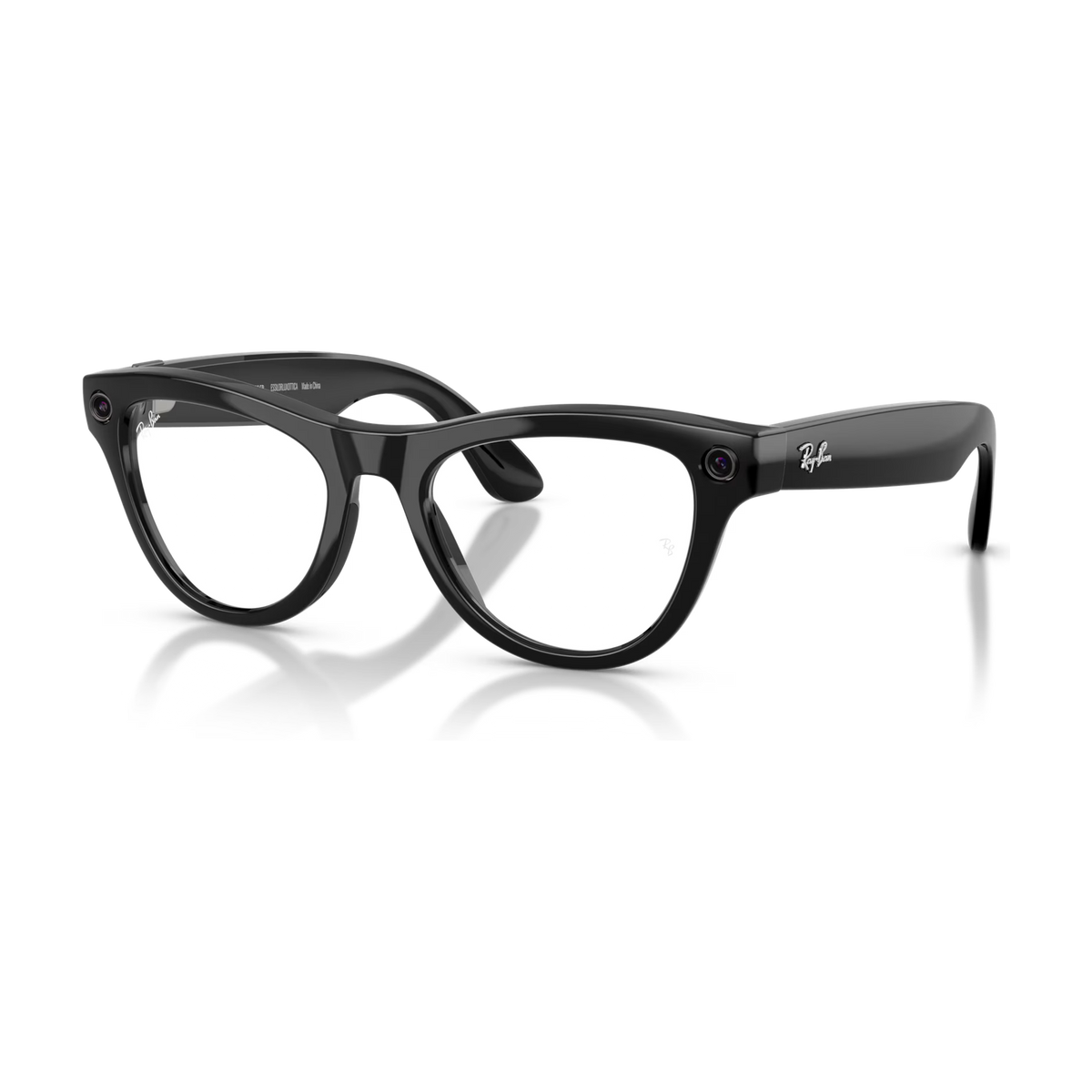 Ray-Ban Meta Skyler (Gen 2) — Shiny Black / Transitions Graphite Green — 52
