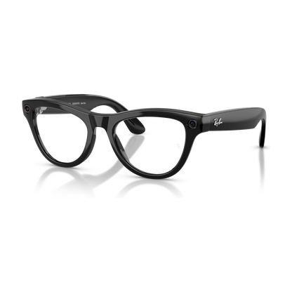 Ray-Ban Meta Skyler (Gen 2) — Shiny Black / Transitions Graphite Green — 52