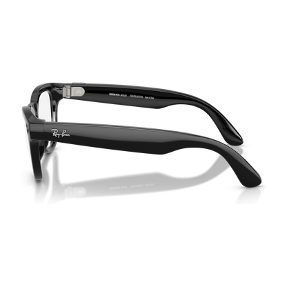 Ray-Ban Meta Skyler (Gen 2) — Shiny Black / Transitions Graphite Green — 52