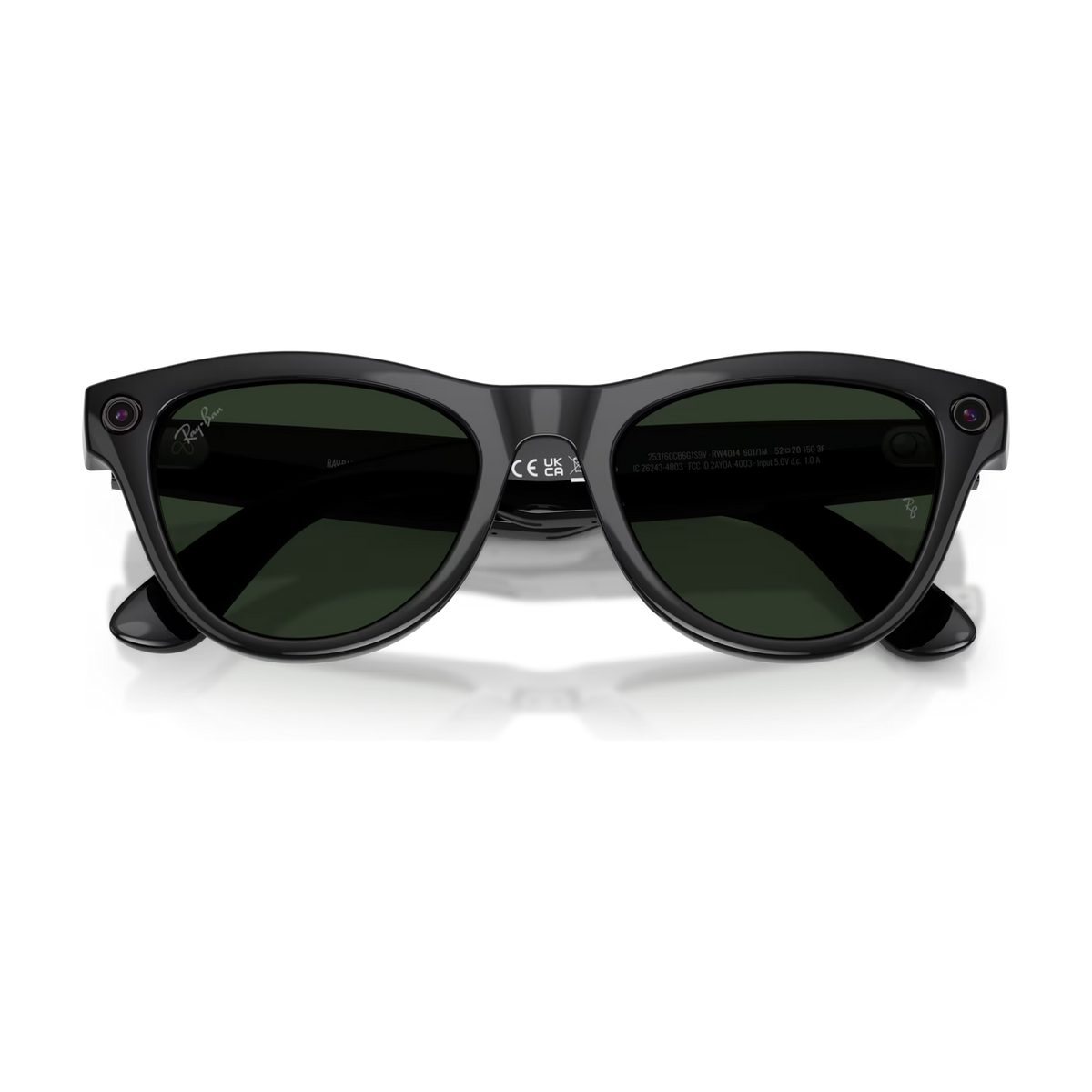 Ray-Ban Meta Skyler (Gen 2) — Shiny Black / Transitions Graphite Green — 52