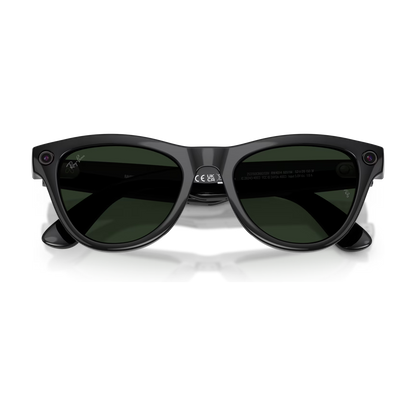 Ray-Ban Meta Skyler (Gen 2) — Shiny Black / Transitions Graphite Green — 52