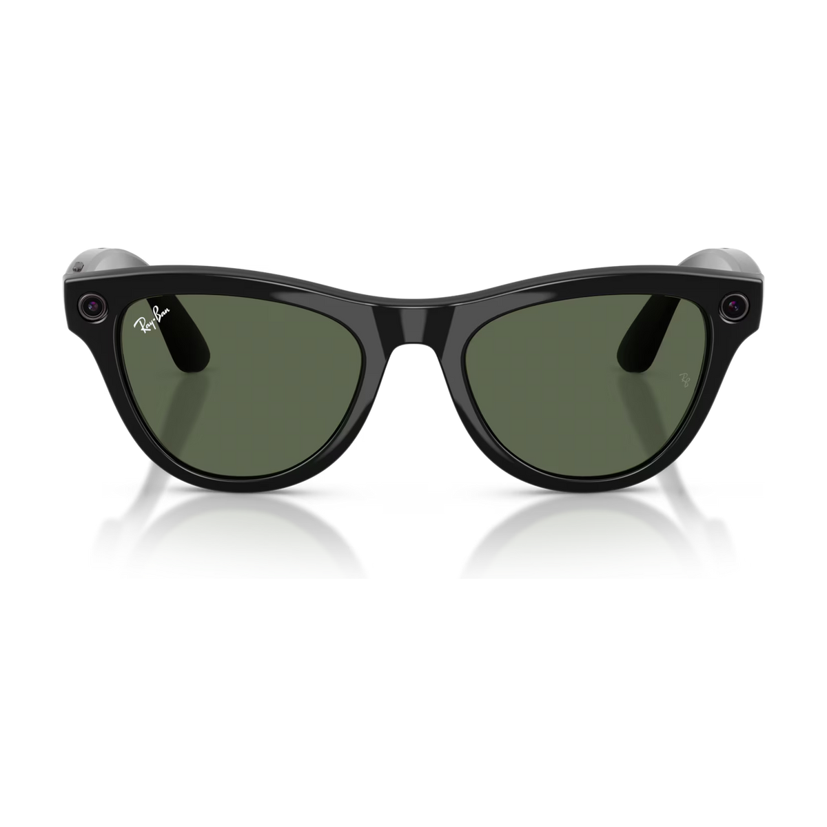 Ray-Ban Meta Skyler (Gen 2) — Shiny Black / G-15 Green — 52