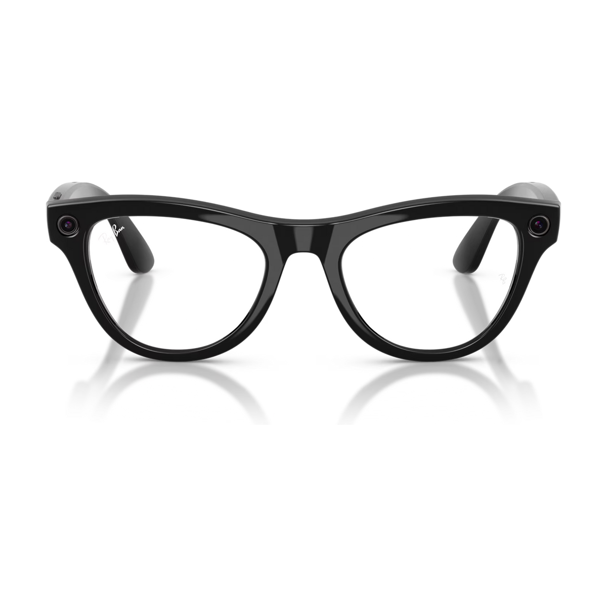 Ray-Ban Meta Skyler (Gen 2) — Shiny Black / Clear — 52