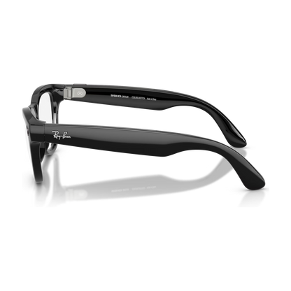 Ray-Ban Meta Skyler (Gen 2) — Shiny Black / Clear — 52