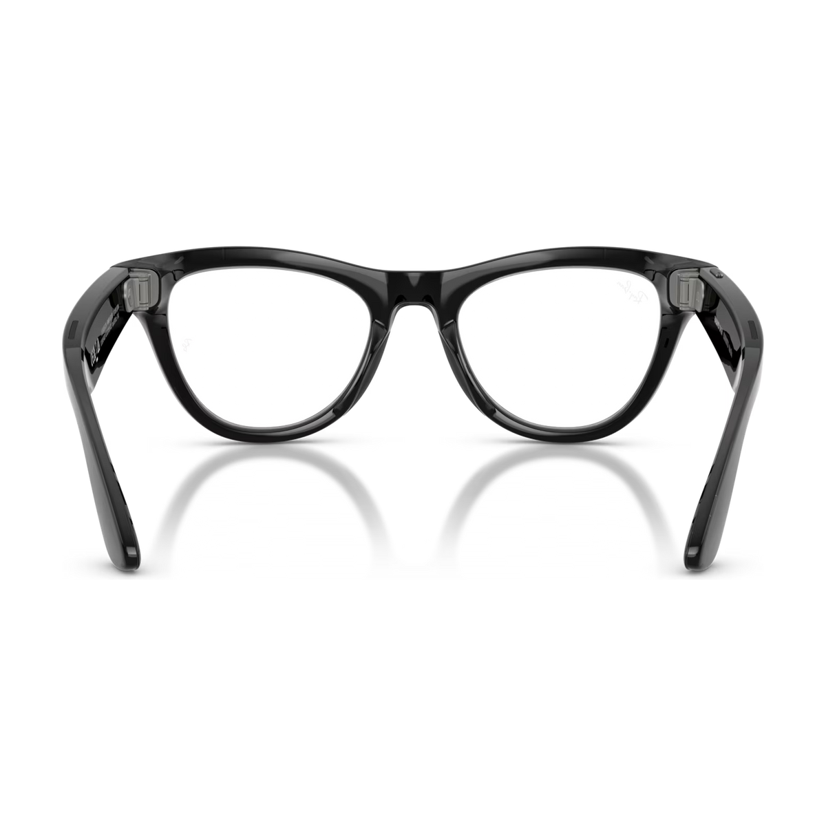 Ray-Ban Meta Skyler (Gen 2) — Shiny Black / Clear — 52