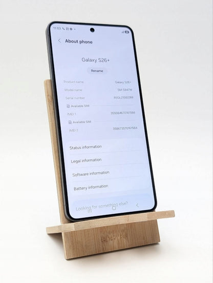Samsung Galaxy S26+ 256 ГБ чорний | Розпродаж, акумулятор 95%