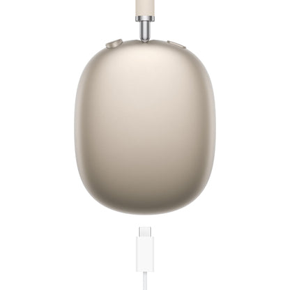 Słuchawki bezprzewodowe nauszne Apple AirPods Max Księżycowa Poświata USB-C