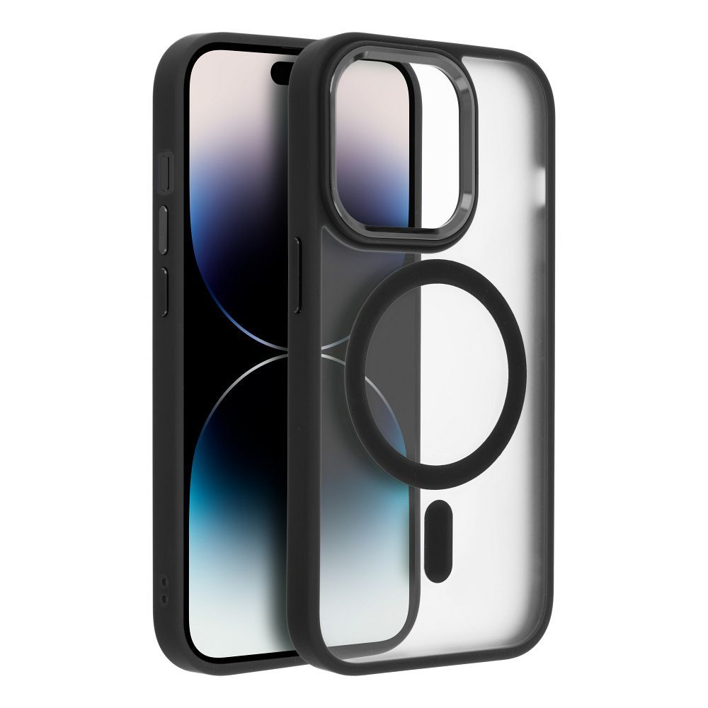 Futerał MATTE MAG COVER kompatybilny z MagSafe do IPHONE - czarny