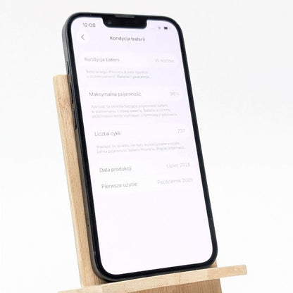 Apple iPhone 16e 128 GB czarny | Outlet, Bateria 98%