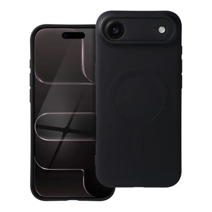 Futerał SILICONE MAG COVER kompatybilny z MagSafe do IPHONE 17 Air czarny