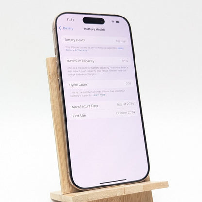 Apple iPhone 16 Pro 128GB Tytan pustunny | Used, Bateria 95%
