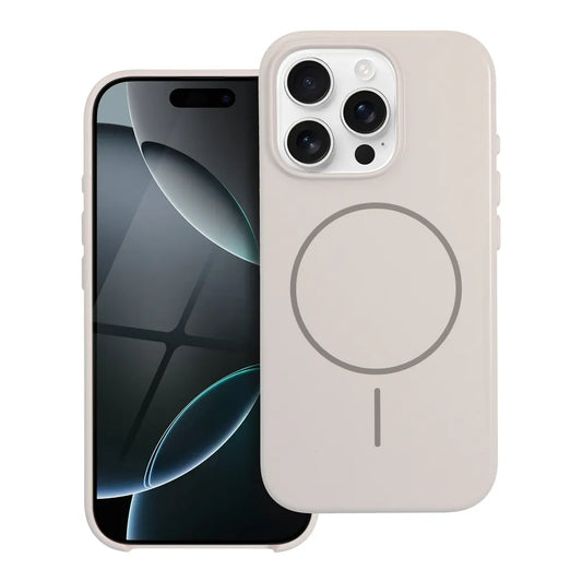 Etui na iPhone 17 AIR Glossy Mag Cover zgodny z MagSafe - białe