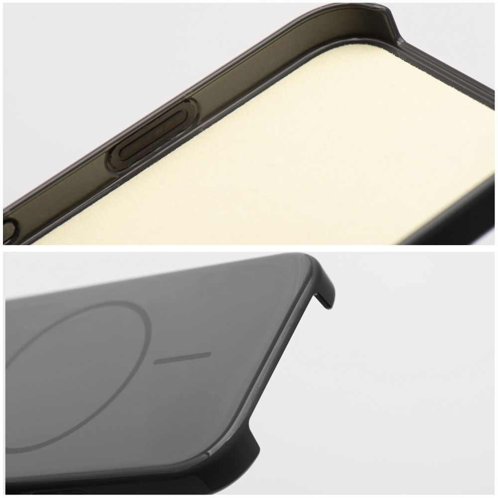 Etui na iPhone 16 PRO MAX Premium Glossy Mag Cover zgodny z MagSafe i Camera Control button czarne