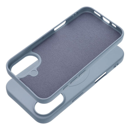 Etui Silicone Mag Cover z MagSafe do iPhone 17 – jasnoniebieskie