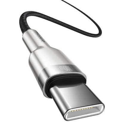 Kabel Baseus Cafule 100W 5A USB-C do USB-C 1m, czarny