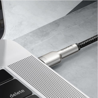 Kabel Baseus Cafule 100W 5A USB-C do USB-C 1m, czarny