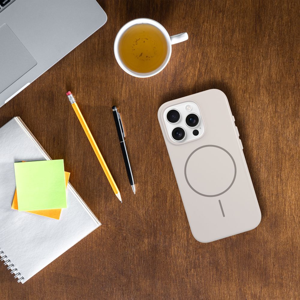 Etui na iPhone 17 AIR Glossy Mag Cover zgodny z MagSafe - białe