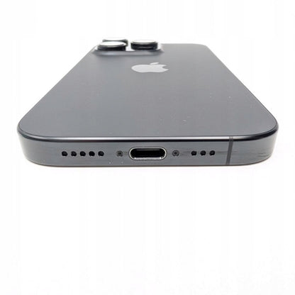 Apple iPhone 16 Pro 128 GB Tytan Czarny | eSim | Used, Bateria 90%