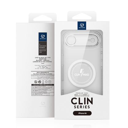 Etui Dux Ducis Clin Mag z MagSafe do iPhone Air – przezroczyste