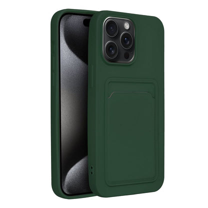 Etui Forcell Card Case z kieszenią na kartę – zielone