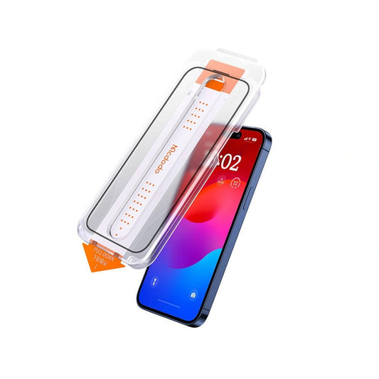 Szkło hartowane Mcdodo EZ Paste PF-5363 do iPhone 15 Pro Max – z komorą do montażu bez kurzu