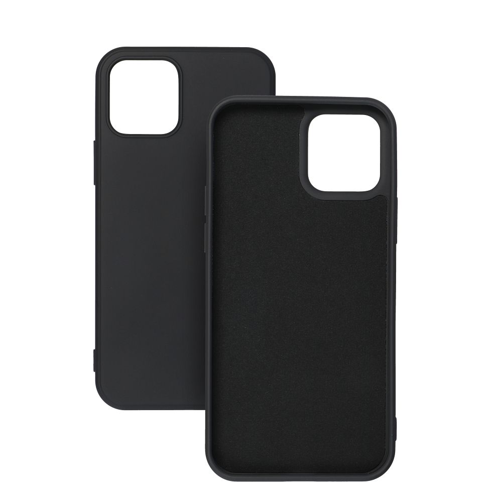 Etui do iPhone – jednolity kolor – iPhone 15 Pro / Czarny