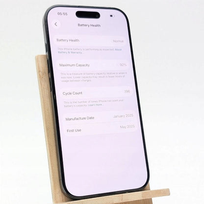 Apple iPhone 16 Pro 128 GB Tytan Czarny | eSim | Outlet, Bateria 92%