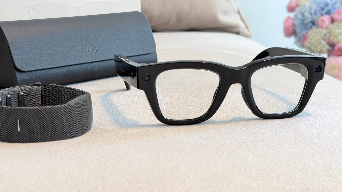 Meta Ray-Ban Display + Meta Neural Band — Shiny Black