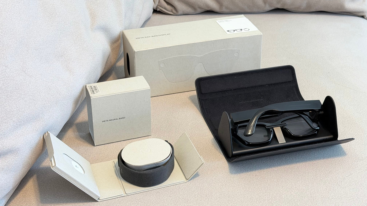 Meta Ray-Ban Display + Meta Neural Band — Shiny Black