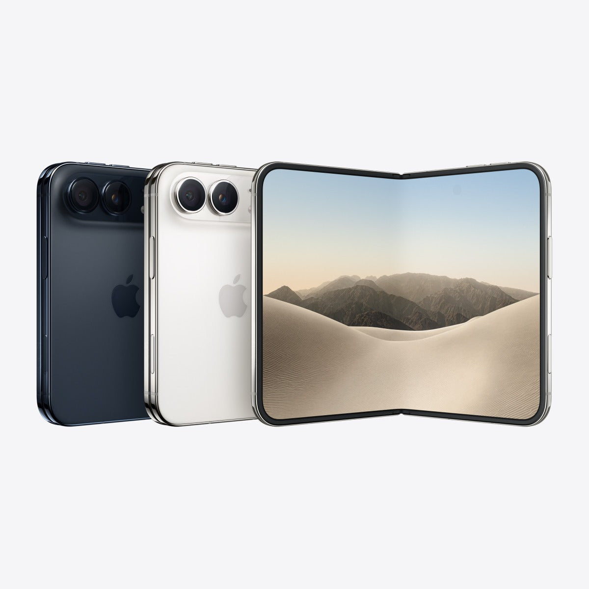 iPhone Duo w kolorach nocne niebo i gwiezdna biel