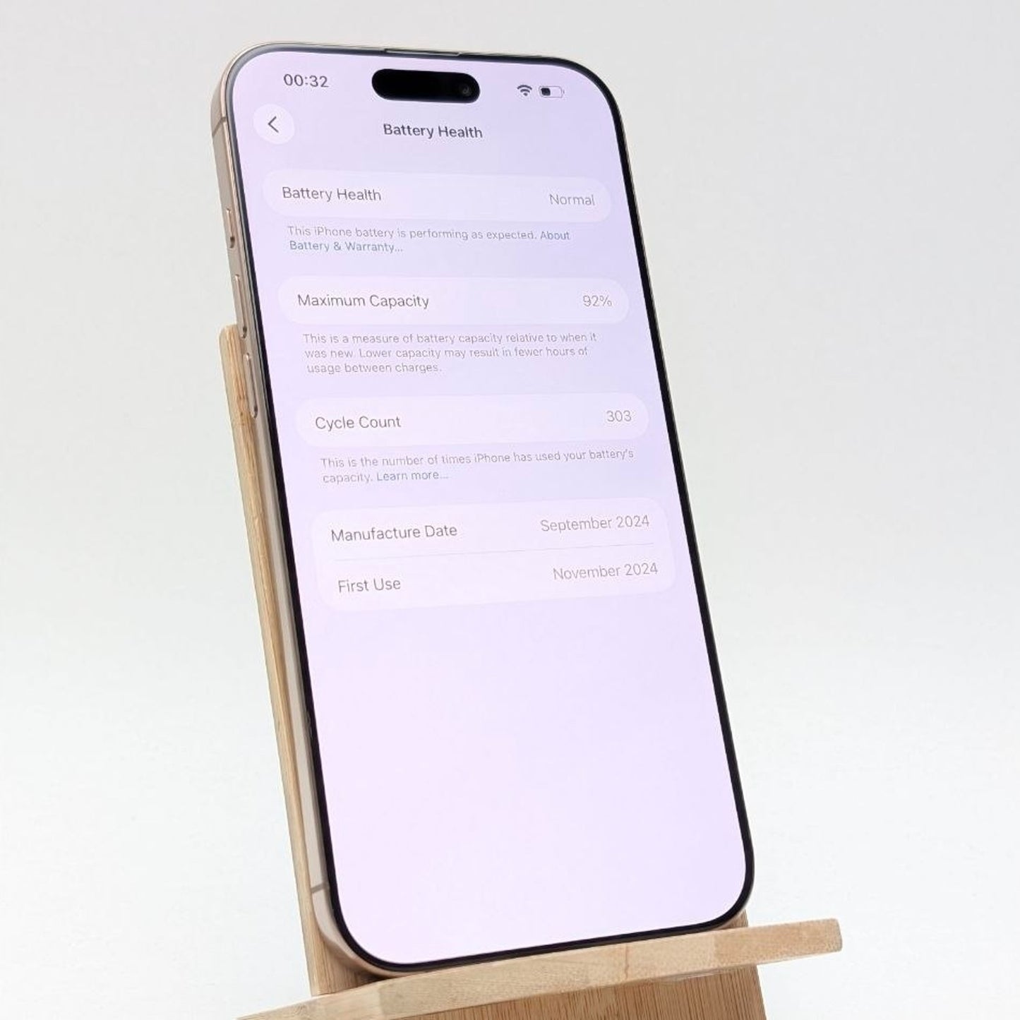 Apple iPhone 16 Pro Max 512GB Tytan Pustynny | eSim | Refurbished, Bateria 92%