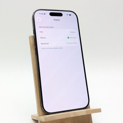 Apple iPhone 16 Pro 128GB Tytan Czarny| eSim | Used, Bateria 95%